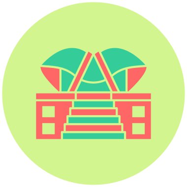 DPr Binası vektör simgesi