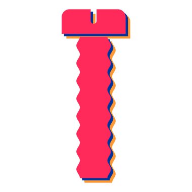 Tırnak simgesinin vektör illüstrasyonu