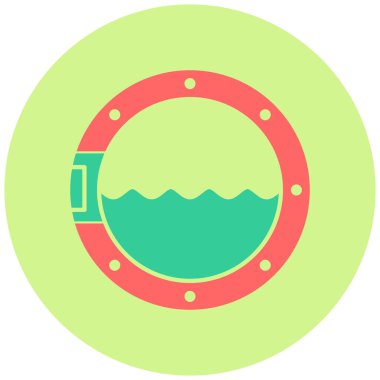 Istakoz. Web simgesi basit illüstrasyon