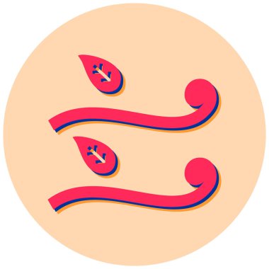 Çizgi film simgesinin vektör çizimi