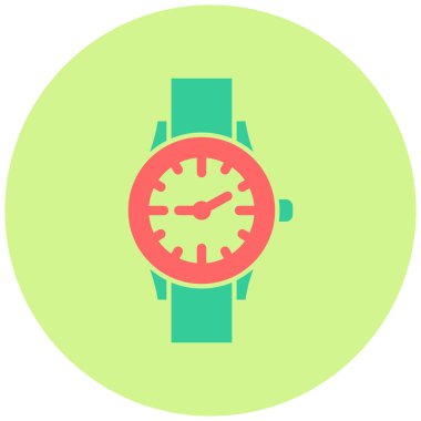 Kol saati. Web simgesi basit tasarım