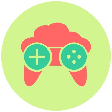 Oyun kolu. Web simgesi basit tasarım