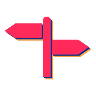 ok simgesinin vektör illüstrasyonu