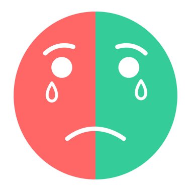  emoji simgesi, vektör illüstrasyonu basit tasarım