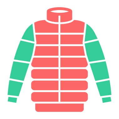 Bir spor ceketin vektör çizimi