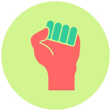 Simge vektör illüstrasyonunu protesto et