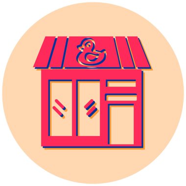 Depolama simgesinin vektör illüstrasyonu