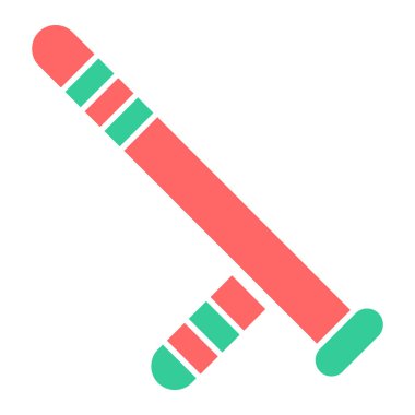 Beyzbol sopası. Basit tasarım