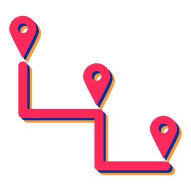 gps navigasyon simgesi vektör illüstrasyon tasarımı