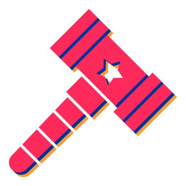 oyuncak hummer simgesi, vektör illüstrasyonu basit tasarım 