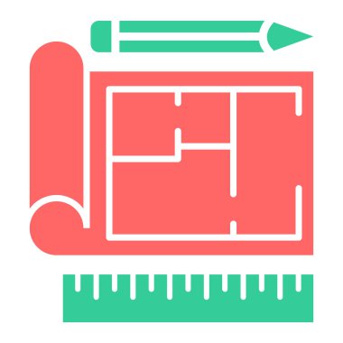 inşaat ve inşa vektör simgesi