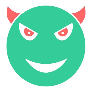 gülen yüz simgesi vektör simgesi