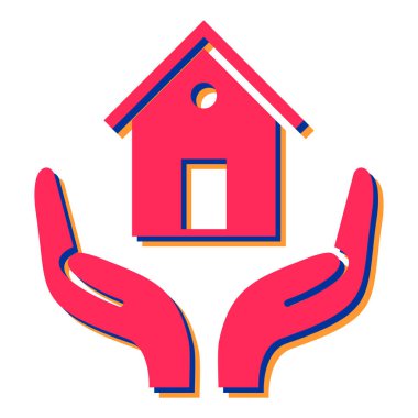 ev vektörü simgesi modern basit illüstrasyon