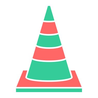 Yol simgesi vektör illüstrasyonu