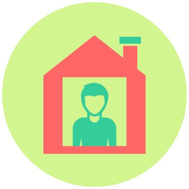 İzolasyon. Web simgesi basit illüstrasyon