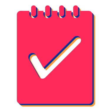 not defteri simgesi vektör illüstrasyonuName