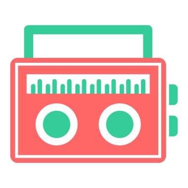 Müzik. Web simgesi basit tasarım