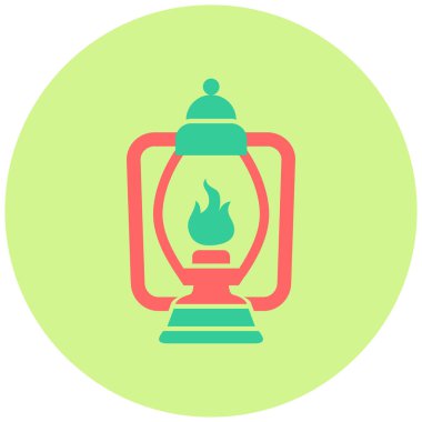 Fener simgesinin vektör illüstrasyonu