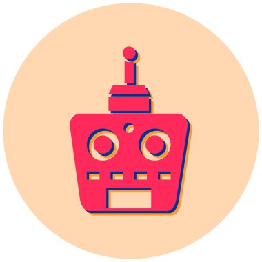 Oyun kolu. Web simgesi basit illüstrasyon