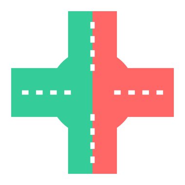 uçak ikonu vektör illüstrasyonu