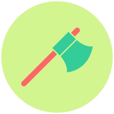 Balta. Web simgesi basit illüstrasyon