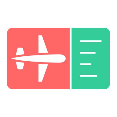 Havaalanı ikon vektör illüstrasyonu