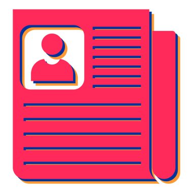 Devam et. Web simgesi basit illüstrasyon