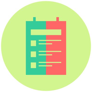 Kılavuzlar. Web simgesi basit illüstrasyon