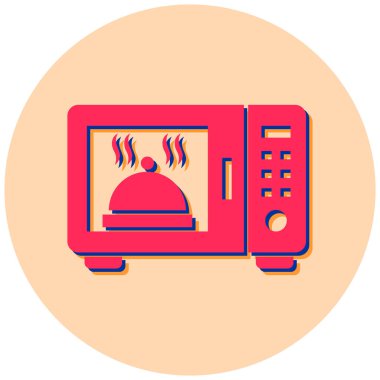 Fırın. Web simgesi basit illüstrasyon