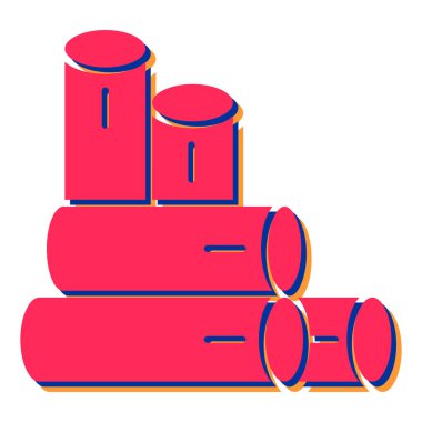 Petrol varili ikonu. Beyaz arkaplanda izole edilmiş web tasarımı için gaz tankı vektör simgelerinin izometriği