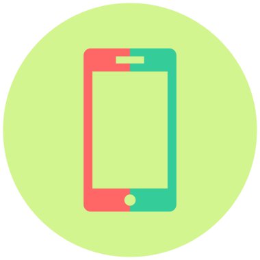 Cep telefonu. Basit resimleme