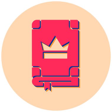 Modern b 'nin vektör illüstrasyonunda kitabın eksik simgesi