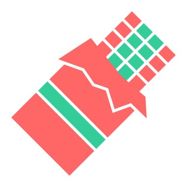 Çizgi film simgesinin vektör çizimi