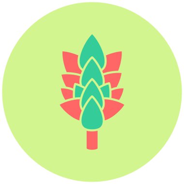 Enginar simgesinin vektör çizimi