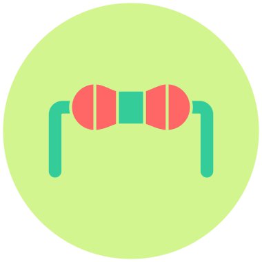 Direniş. Web simgesi basit illüstrasyon