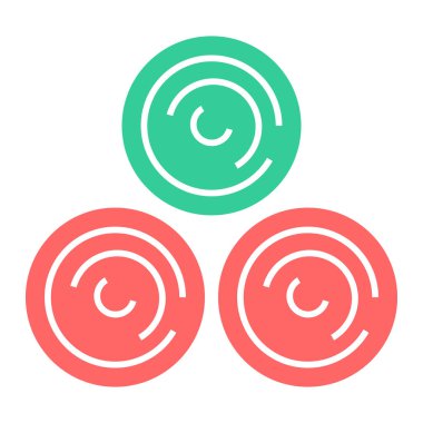 seo modern simgesinin vektör illüstrasyonu