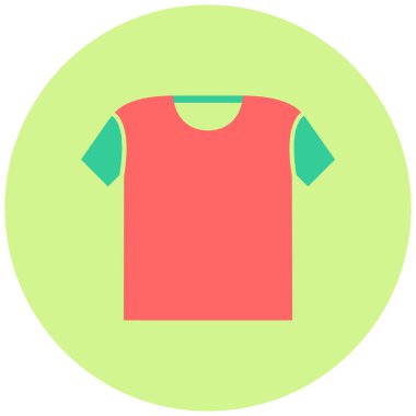 Tişört. Web simgesi basit illüstrasyon