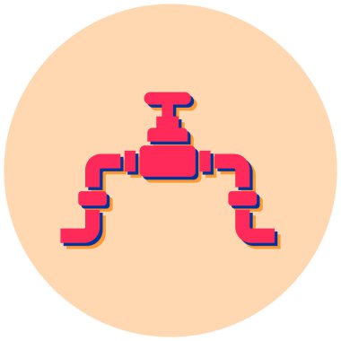 su musluğu vektör simgesi