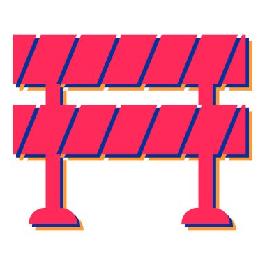 Yol tabelası. vektör illüstrasyonu