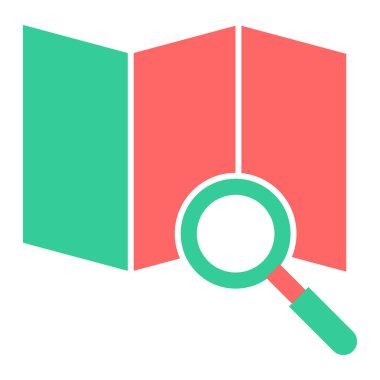 gps. Web simgesi basit illüstrasyon