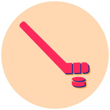 Beyzbol. Web simgesi basit illüstrasyon