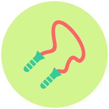 İp simgesinin vektör illüstrasyonu