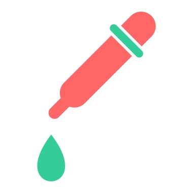 Bırakıcı simgesi vektör illüstrasyonu