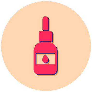 Parfüm. Web simgesi basit illüstrasyon