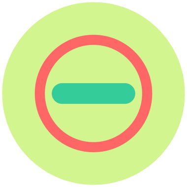 Küçült. Web simgesi basit illüstrasyon