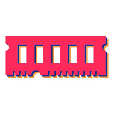 Film simgesinin vektör illüstrasyonu