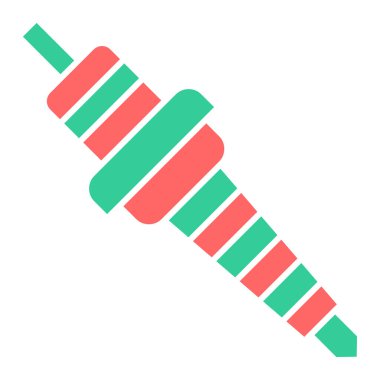 - Şeker. Web simgesi basit illüstrasyon