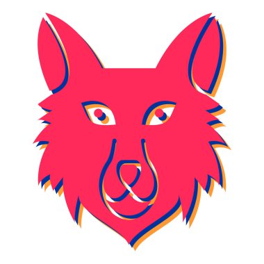 Bir kedinin vektör illüstrasyonu