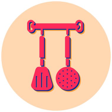 mutfak eşyaları. vektör çizim