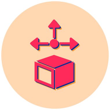 seo modern simgesinin vektör illüstrasyonu